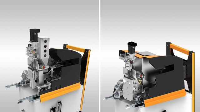 Glu Jet automatic - Wechselkleberauftragssystem Aufheizen, Kleberwechsel und Reinigung in jeweils nur 3 Minuten