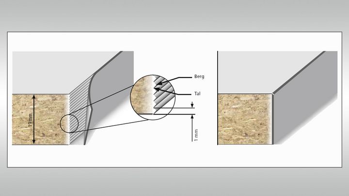 Encollage hautement flexible avec le système à couche mince Glu Jet de HOLZ-HER