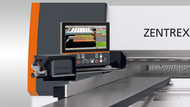 Die ZENTREX 6215 verfügt im Standard über ein 21,5"-Bedienpult (Option: Touchscreen). Die ZENTREX 6215 verfügt im Standard über ein 21,5"-Bedienpult (Option: Touchscreen).