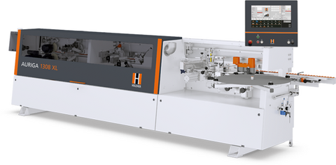 Kantenanleimmaschine HOLZHER AURIGA 1308XL Höchster Automatisierungsgrad mir drei Finishaggregaten