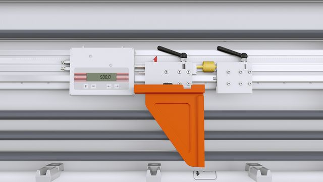 Längsanschlag digital mit Feineinstellung Längsanschlag digital mit Feineinstellung