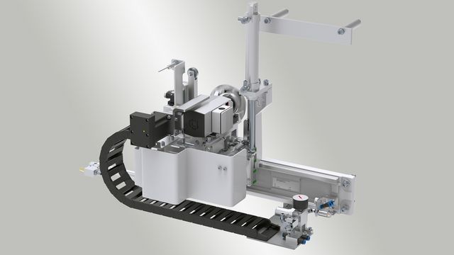 Eckkopieraggregat zum Eckenbearbeiten bis 3 mm Kantenstärke Eckkopieraggregat zum Eckenbearbeiten bis 3 mm Kantenstärke