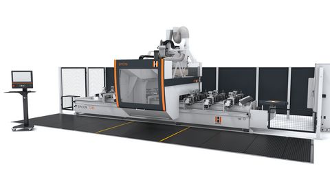 Holz-Her Epicon 7245: das 5-Achs CNC Bearbeitungszentrum mit Gantry Bauweise Gantry 5-Achs CNC Bearbeitungszentrum Epicon 7245 von HOLZHER