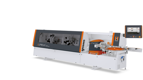 Kantenanleimmaschine LUMINA 1380 multi mit Multifunktionsfrästechnik Kantenanleimmaschine LUMINA 1380 multi mit Multifunktionsfrästechnik